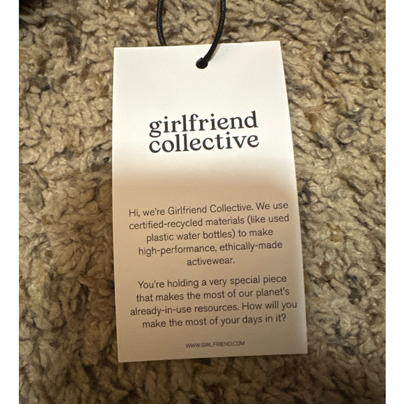 Girlfriend Collective Café Compressive High-Rise Legging 4007 Brown Size Small - Picture 4 of 5